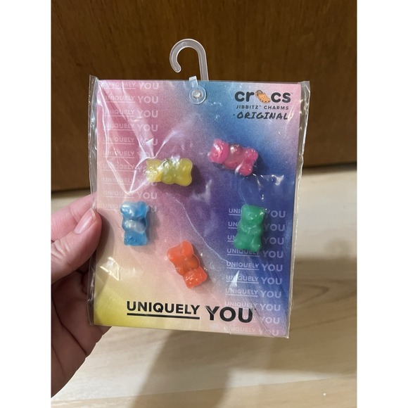 CROCS Other - Crocs Uniquely You Gummy Bear Jibbitz Charms Multi Colored New Colorful